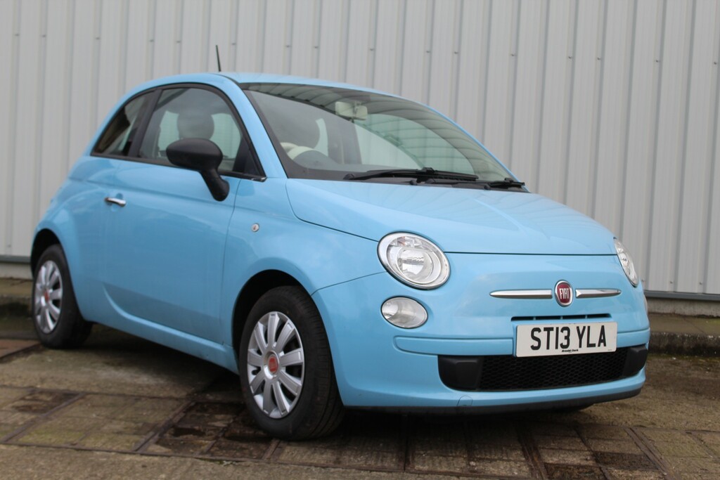 Fiat 500 Hatchback 1.2 Pop 2013 ST13YLA Blue #2