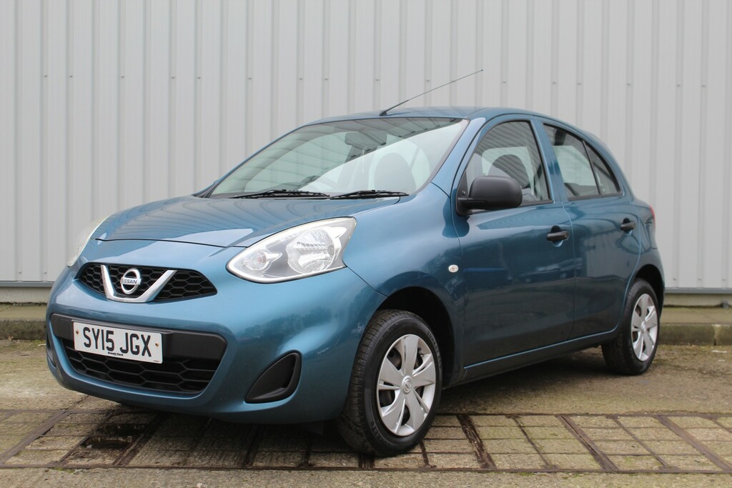 Nissan Micra Hatchback 1.2 Visia 2015 SY15JGX Blue #2