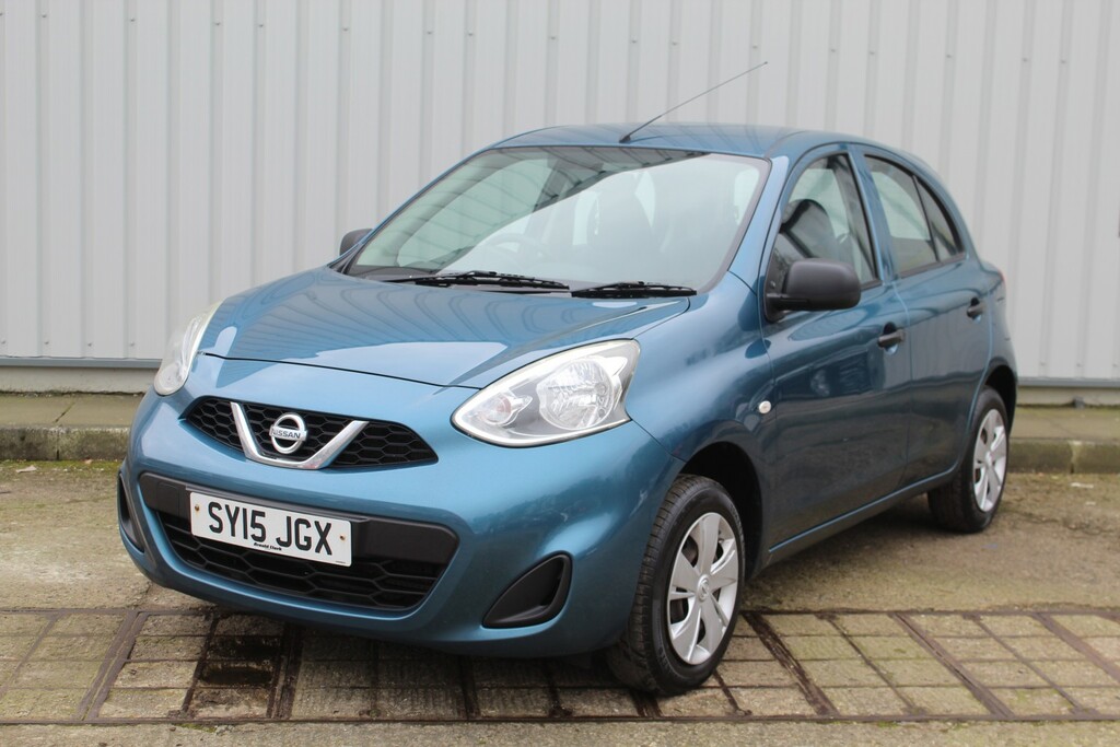 Nissan Micra Hatchback 1.2 Visia 2015 SY15JGX Blue #5