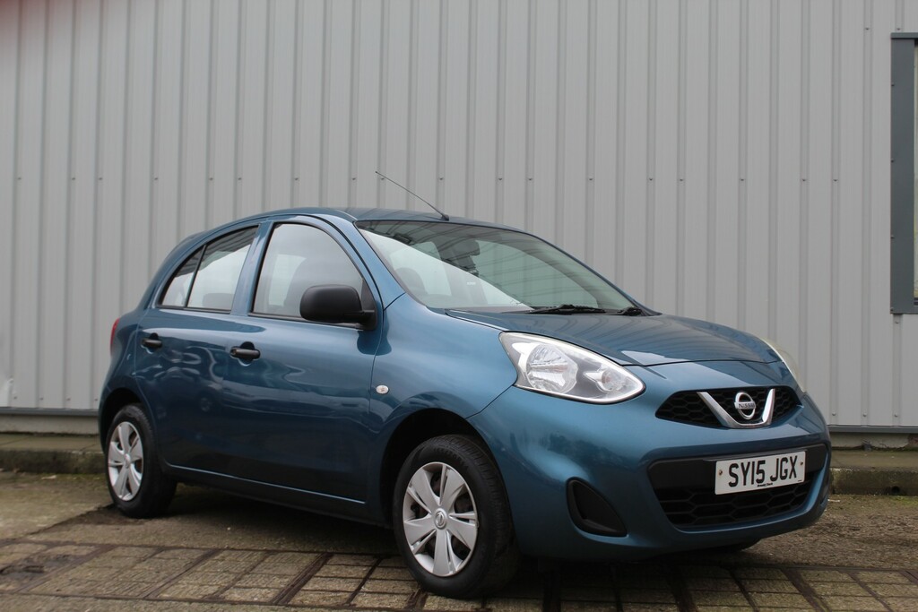 Nissan Micra Hatchback 1.2 Visia 2015 Blue