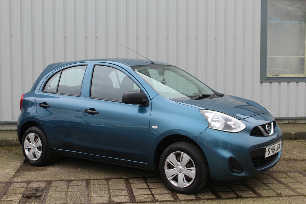 Nissan Micra Hatchback 1.2 Visia 2015 SY15JGX Blue #6