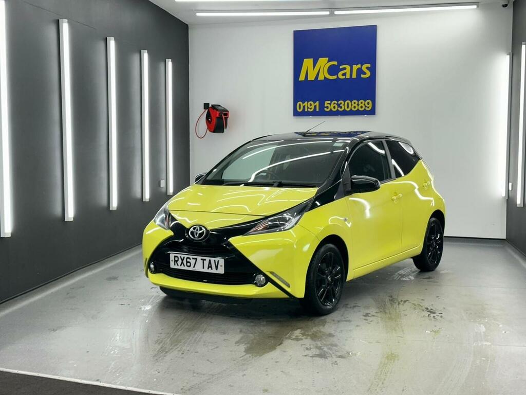 Toyota Aygo Hatchback 1.0 Vvt-i X-cite 3 Yellow Bi-tone Euro 6 RX67TAV Yellow #3