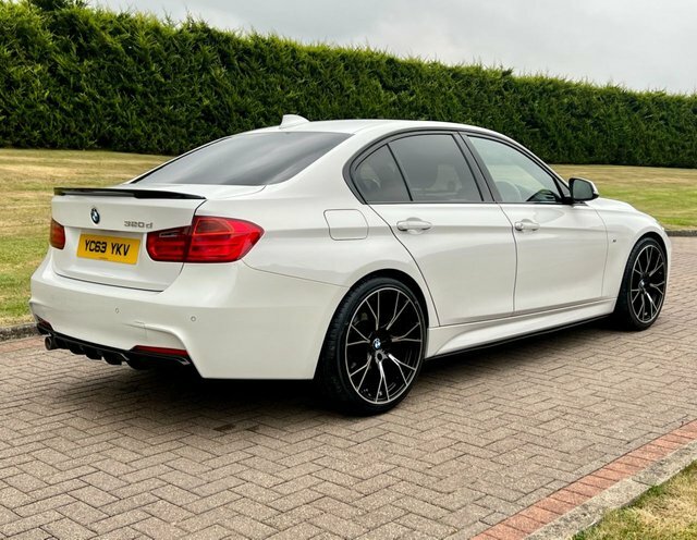 BMW 3 Series 2.0 320D M Sport YC63YKV White #3