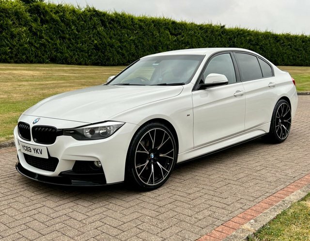 BMW 3 Series 2.0 320D M Sport YC63YKV White #2