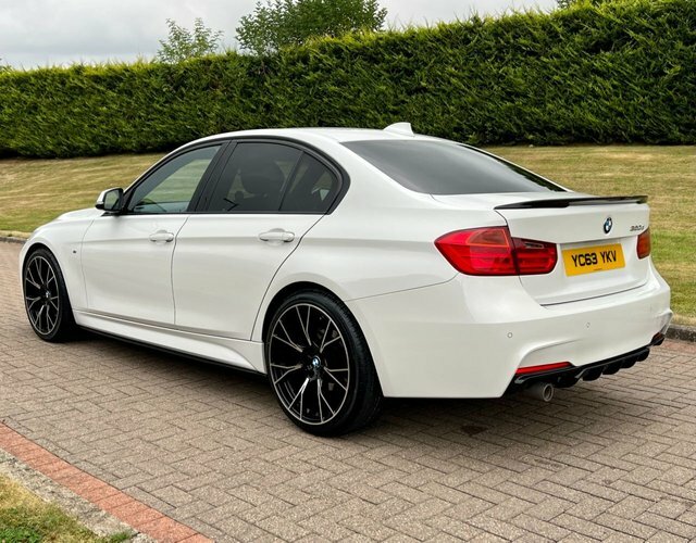 BMW 3 Series 2.0 320D M Sport YC63YKV White #4