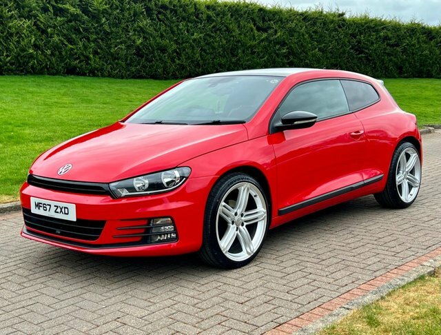 Volkswagen Scirocco 2.0 Gt Black Edition MF67ZXD Red #2