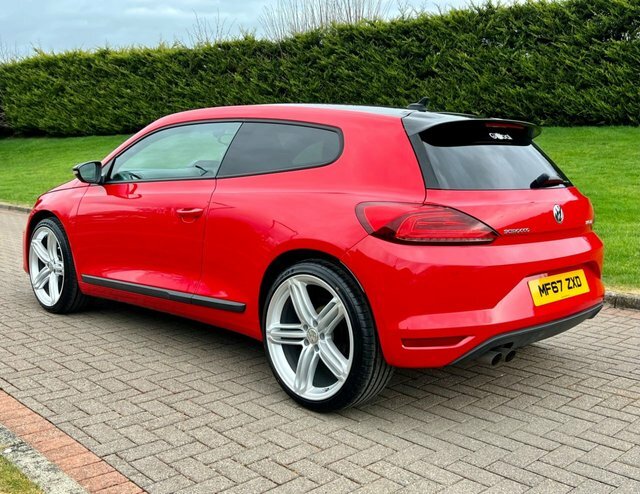 Volkswagen Scirocco 2.0 Gt Black Edition MF67ZXD Red #4