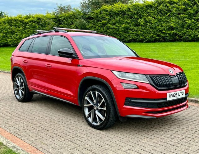 Skoda Kodiaq 2.0 Sportline Tdi Scr Red