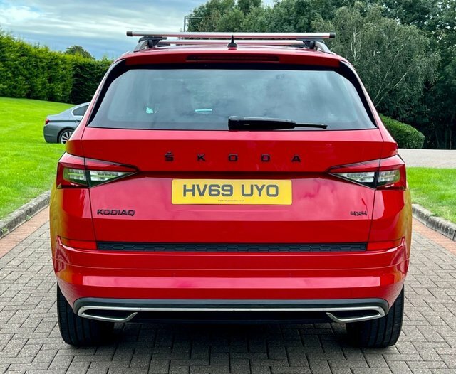 Skoda Kodiaq 2.0 Sportline Tdi Scr HV69UYO Red #6