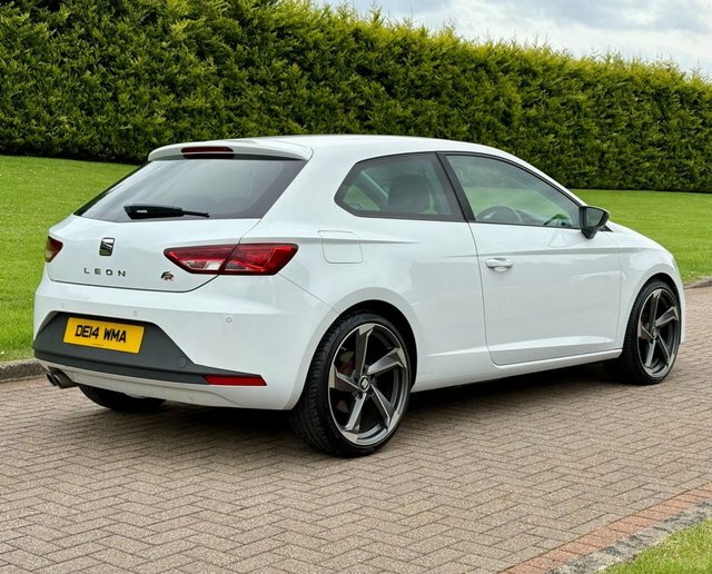 Seat Leon 2.0 Tdi Fr Technology DE14WMA White #3