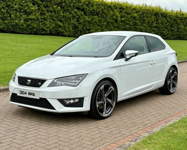 Seat Leon 2.0 Tdi Fr Technology DE14WMA White #2