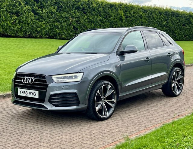 Audi Q3 2.0 Tdi S Line YX66VYG Grey #2