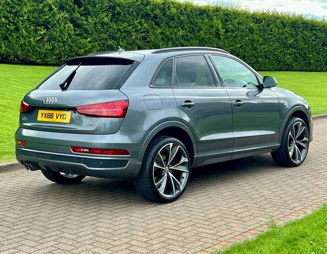 Audi Q3 2.0 Tdi S Line YX66VYG Grey #3