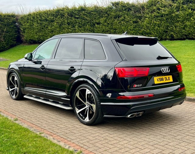 Audi SQ7 4.0 Tdi V8 Suv KS18DLE Black #4