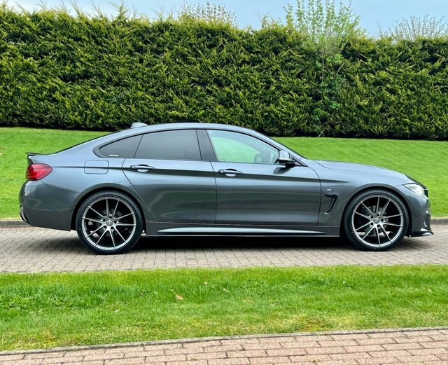 BMW 4 Series Gran Coupe 2.0 420D M Sport LC19JGX Grey #5