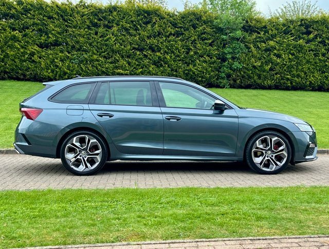 Skoda Octavia 2.0 Tdi Vrs Estate Grey #5