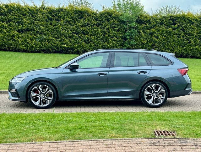 Skoda Octavia 2.0 Tdi Vrs Estate Grey #6