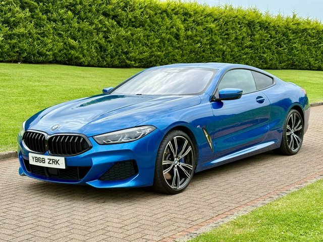 BMW 8 Series Gran Coupe 3.0 840D Coupe YB68ZRK Blue #2