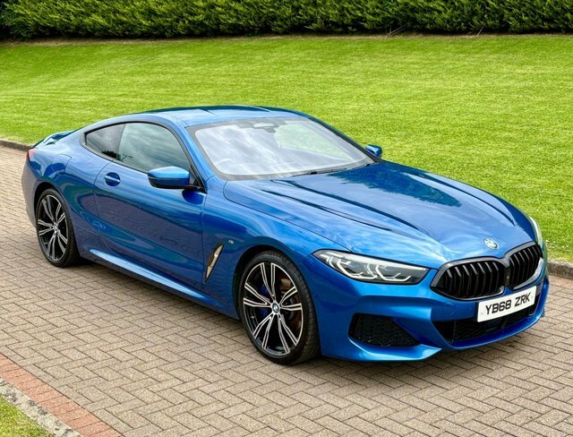 BMW 8 Series Gran Coupe 3.0 840D Coupe YB68ZRK Blue #3
