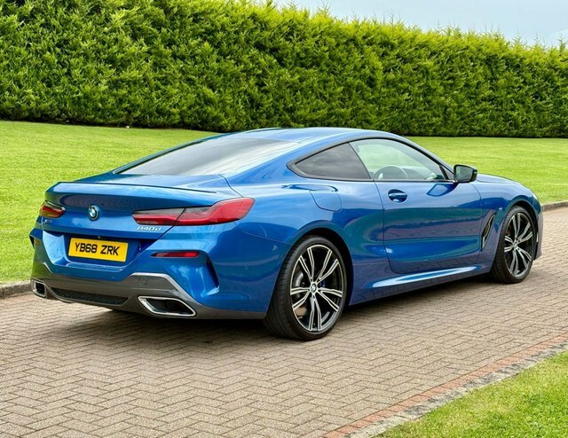 BMW 8 Series Gran Coupe 3.0 840D Coupe YB68ZRK Blue #4