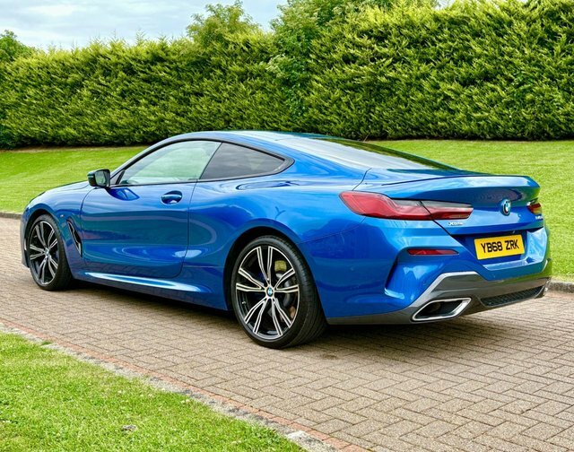 BMW 8 Series Gran Coupe 3.0 840D Coupe YB68ZRK Blue #6