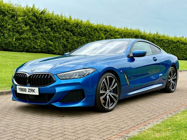 BMW 8 Series Gran Coupe 3.0 840D Coupe YB68ZRK Blue #5