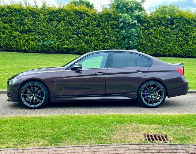 BMW 3 Series 3.0 335D M Sport BN14YUC Brown #6