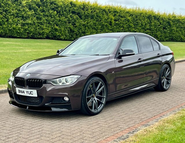 BMW 3 Series 3.0 335D M Sport BN14YUC Brown #2