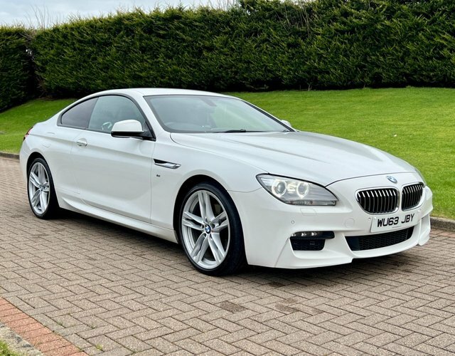 BMW 6 Series Gran Coupe 3.0 640D M Sport White