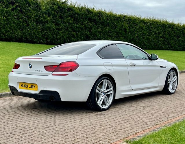 BMW 6 Series Gran Coupe 3.0 640D M Sport White #4