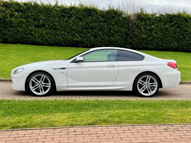 BMW 6 Series Gran Coupe 3.0 640D M Sport White #6