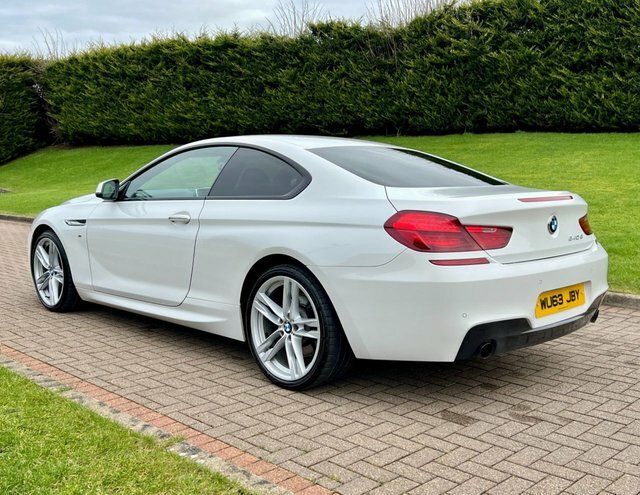 BMW 6 Series Gran Coupe 3.0 640D M Sport White #3