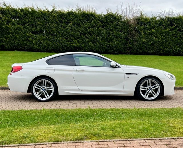 BMW 6 Series Gran Coupe 3.0 640D M Sport White #5