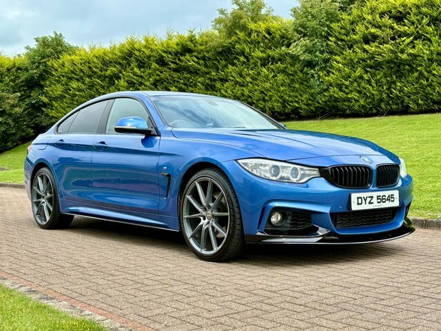 BMW 4 Series Gran Coupe 3.0 435D M Sport RRZ4975 Blue #5