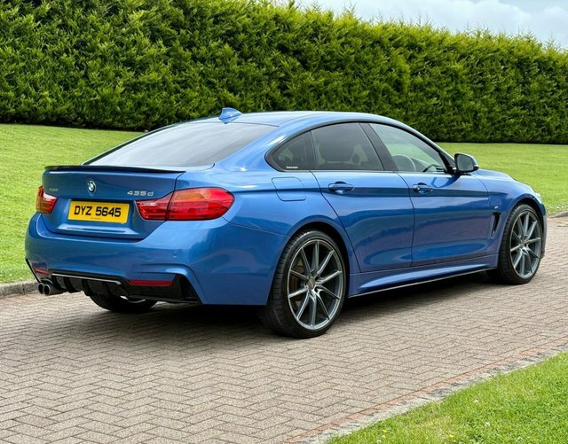 BMW 4 Series Gran Coupe 3.0 435D M Sport RRZ4975 Blue #3