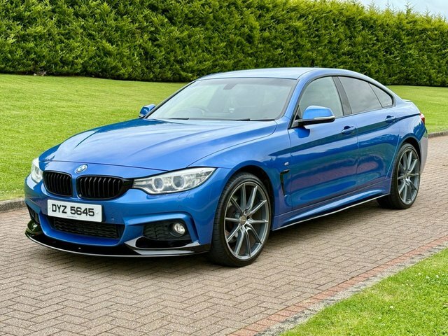 BMW 4 Series Gran Coupe 3.0 435D M Sport RRZ4975 Blue #2