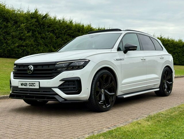 Volkswagen Touareg 3.0 Tdi V6 Black WN21GZC White #6