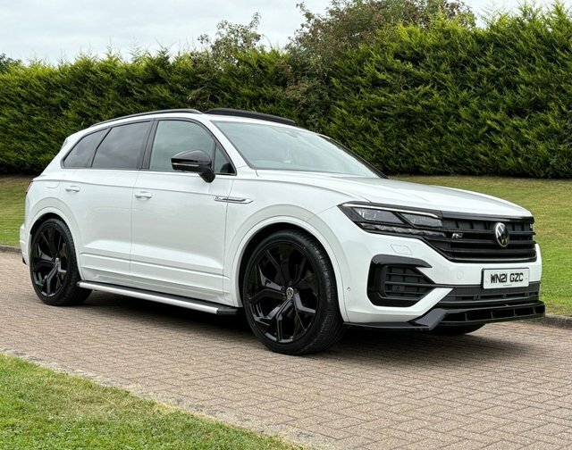 Volkswagen Touareg 3.0 Tdi V6 Black WN21GZC White #3