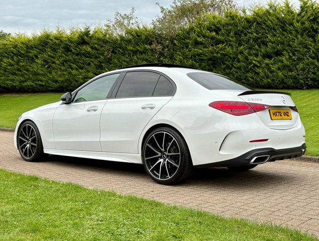 Mercedes-Benz C Class 2.0 C300dh Mhev Amg HX72VNZ White #4