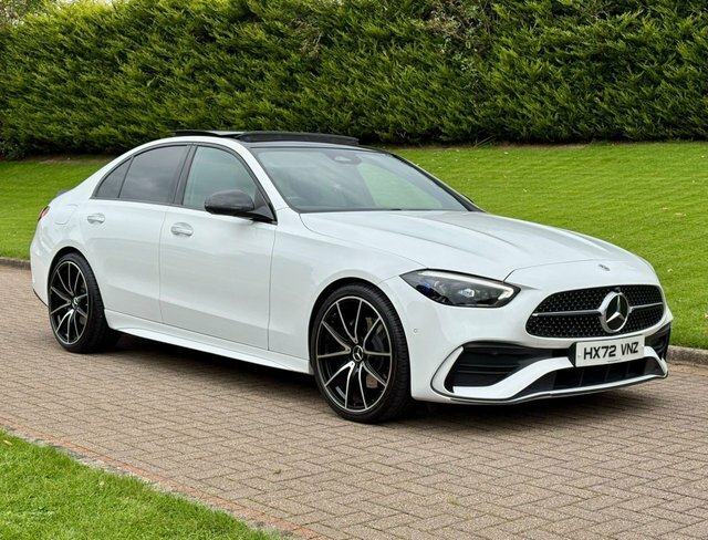 Mercedes-Benz C Class 2.0 C300dh Mhev Amg White