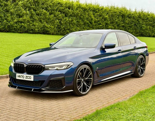BMW 5 Series 2.0 520D Mht M HN70ZCO Blue #2