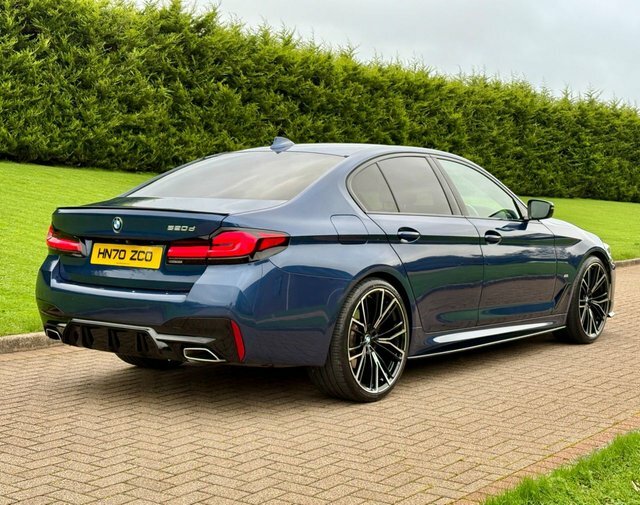 BMW 5 Series 2.0 520D Mht M HN70ZCO Blue #5