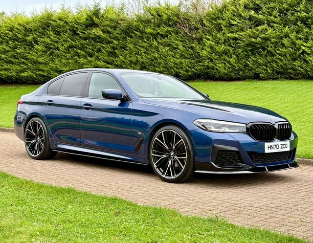 BMW 5 Series 2.0 520D Mht M HN70ZCO Blue #3