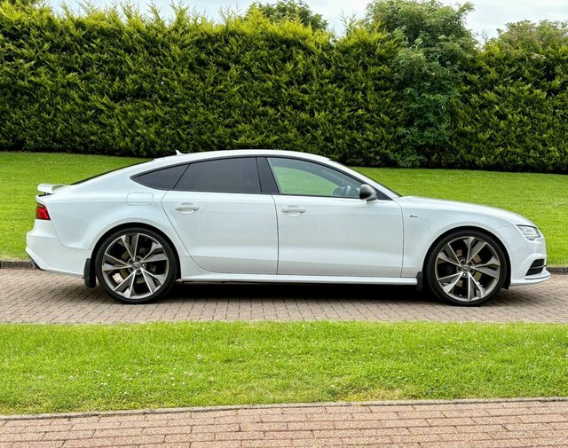 Audi A7 3.0 Tdi V6 Black YK67AZA White #5