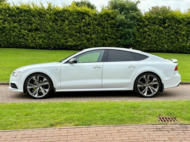 Audi A7 3.0 Tdi V6 Black YK67AZA White #6