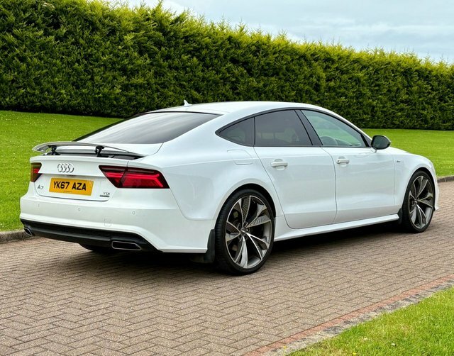 Audi A7 3.0 Tdi V6 Black YK67AZA White #3