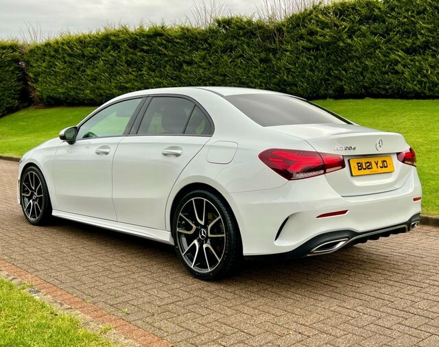 Mercedes-Benz A Class 2.0 A220d Amg Line BU21YJD White #4
