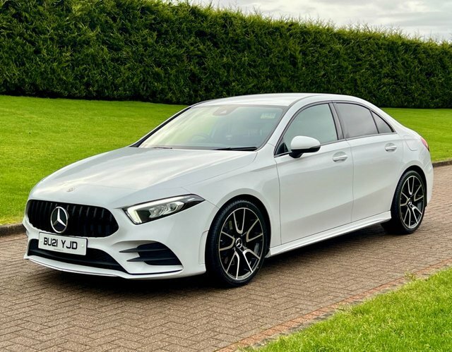 Mercedes-Benz A Class 2.0 A220d Amg Line BU21YJD White #2