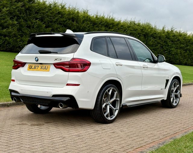 BMW X3 2.0 20D M Sport GL67XUU White #3