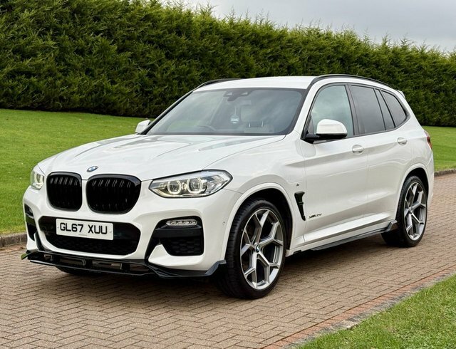 BMW X3 2.0 20D M Sport GL67XUU White #2